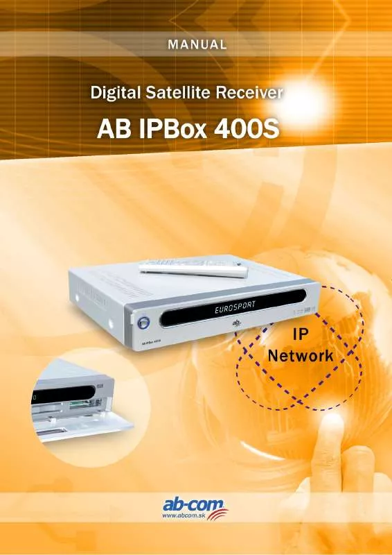 Mode d'emploi AB-COM AB IPBOX 400S