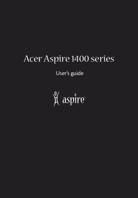 Mode d'emploi ACER ASPIRE 1400