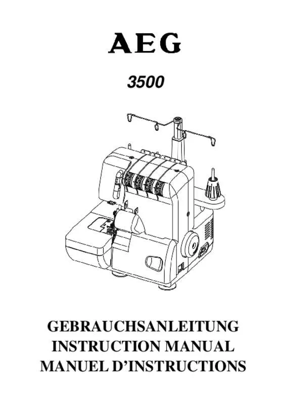 Mode d'emploi AEG-ELECTROLUX 90S