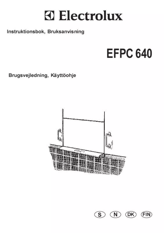 Mode d'emploi AEG-ELECTROLUX EFPC640/S