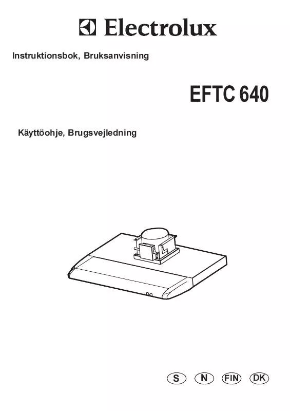 Mode d'emploi AEG-ELECTROLUX EFTC640/S