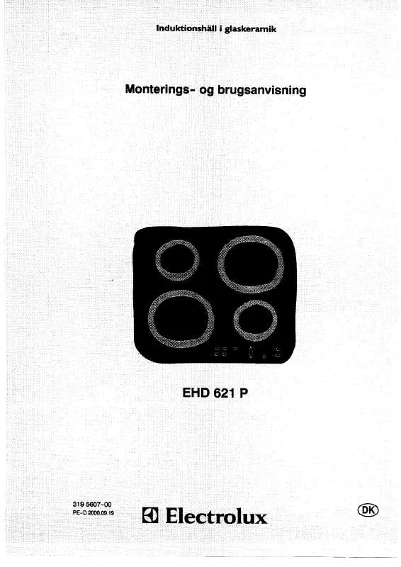 Mode d'emploi AEG-ELECTROLUX EHD621P