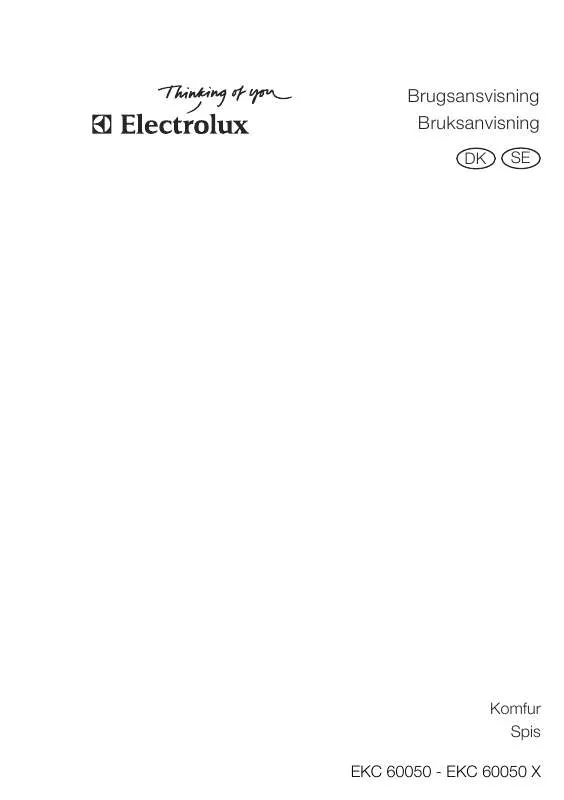 Mode d'emploi AEG-ELECTROLUX EKC60050