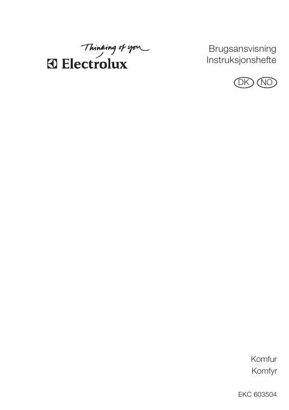 Mode d'emploi AEG-ELECTROLUX EKC603504W