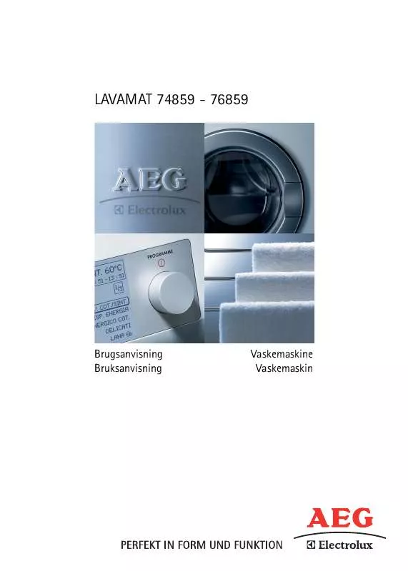 Mode d'emploi AEG-ELECTROLUX L74859