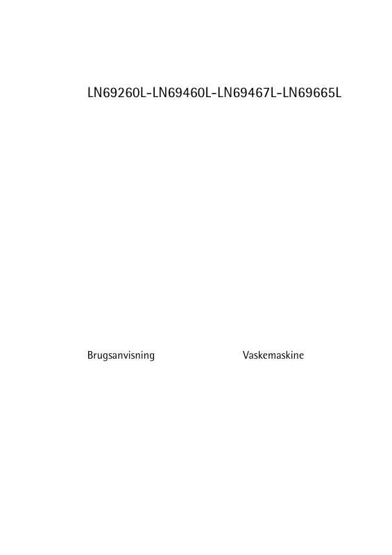Mode d'emploi AEG-ELECTROLUX LN69460L