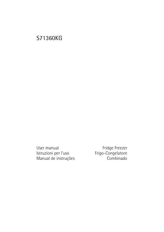 Mode d'emploi AEG-ELECTROLUX S71360KG