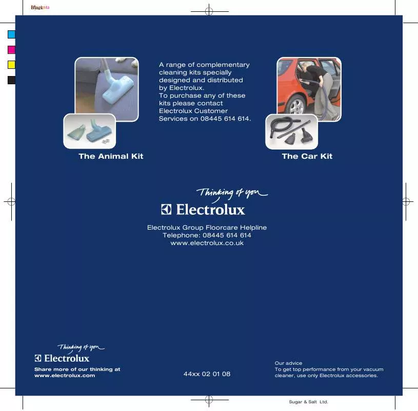 Mode d'emploi AEG-ELECTROLUX Z4432