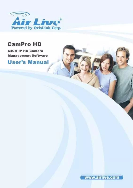 Mode d'emploi AIRLIVE CAMPRO HD