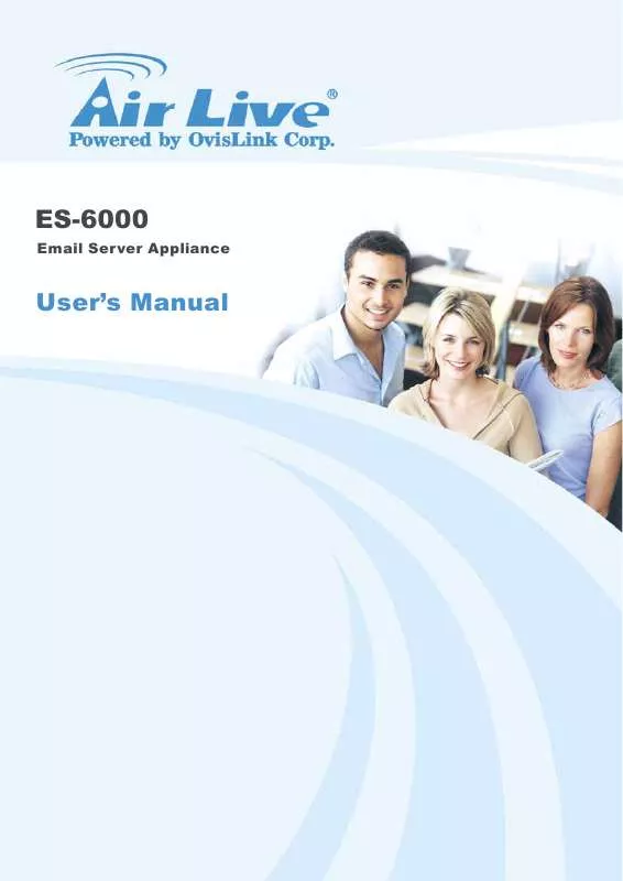 Mode d'emploi AIRLIVE ES-6000