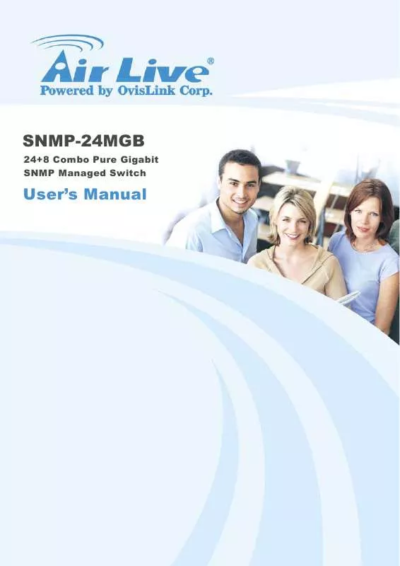 Mode d'emploi AIRLIVE SNMP-24MGB