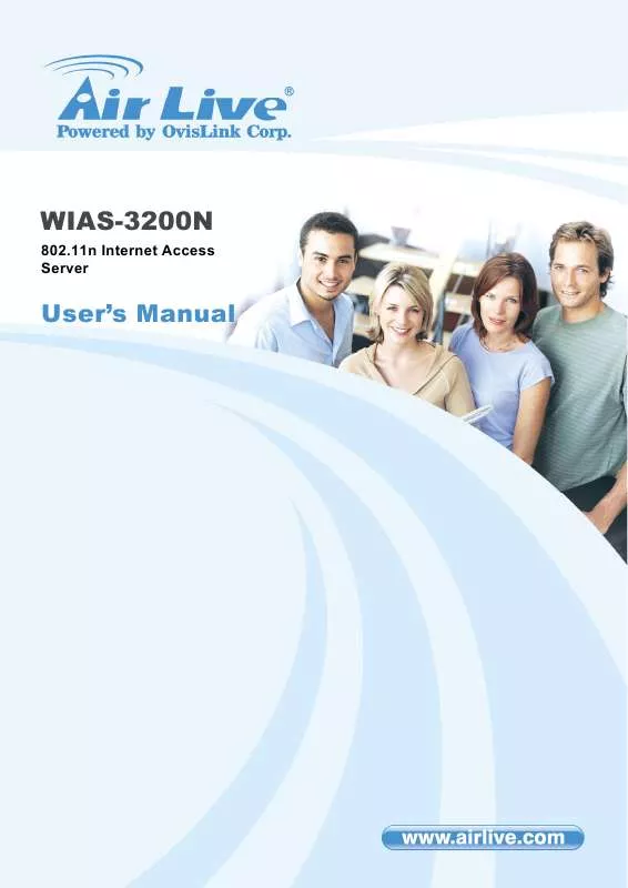 Mode d'emploi AIRLIVE WIAS-3200N