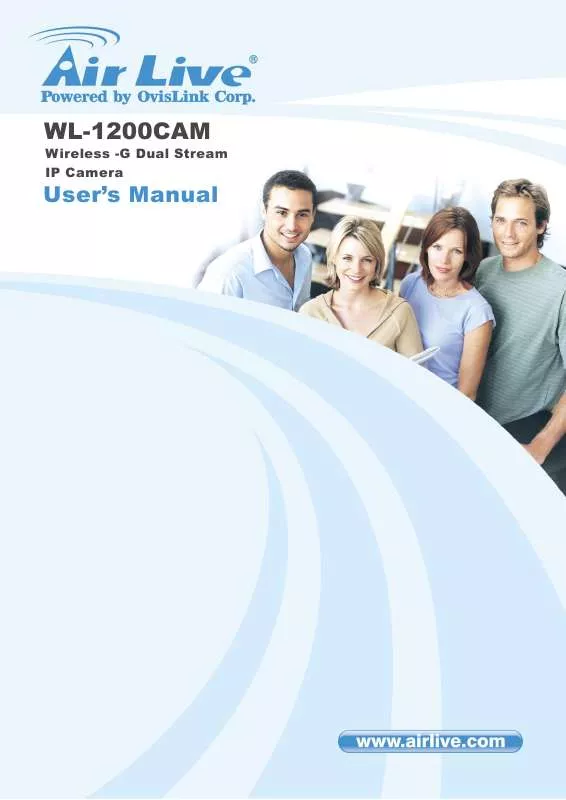 Mode d'emploi AIRLIVE WL-1200CAM