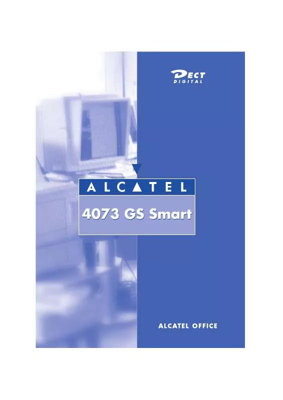 Mode d'emploi ALCATEL-LUCENT 4073 GS SMART