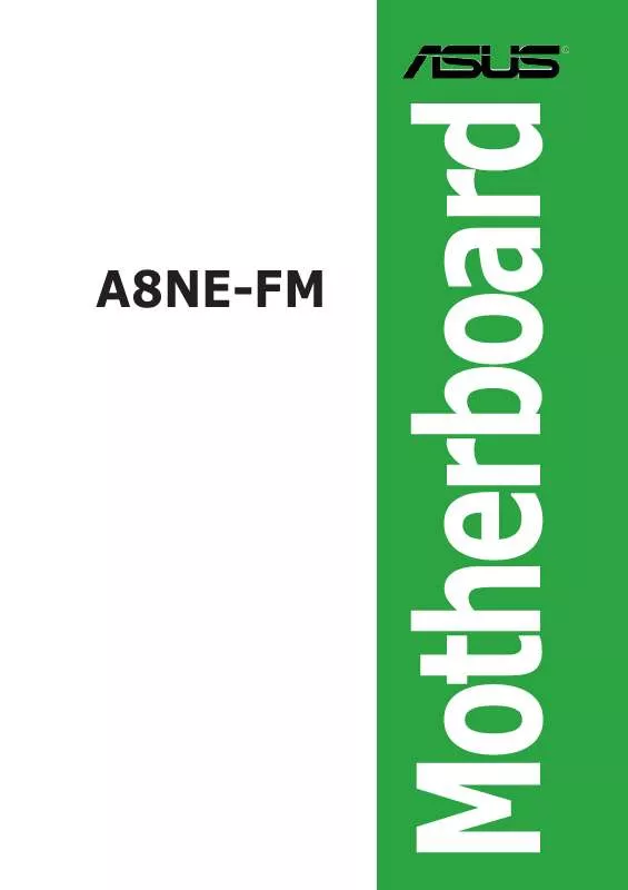 Mode d'emploi ASUS A8NE-FM