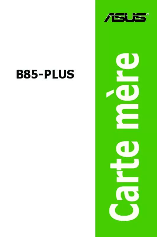 Mode d'emploi ASUS B85-PLUS C2
