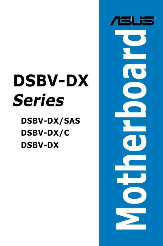 Mode d'emploi ASUS DSBV-DXC