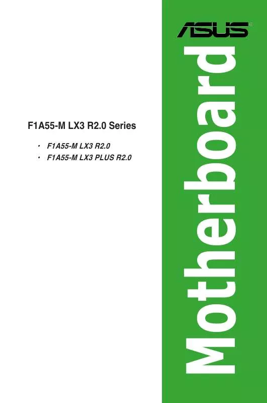 Mode d'emploi ASUS F1A55-M LX3 R2.0