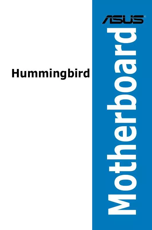 Mode d'emploi ASUS HUMMINGBIRD