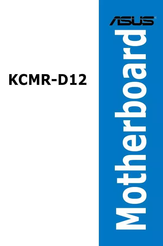 Mode d'emploi ASUS KCMR-D12