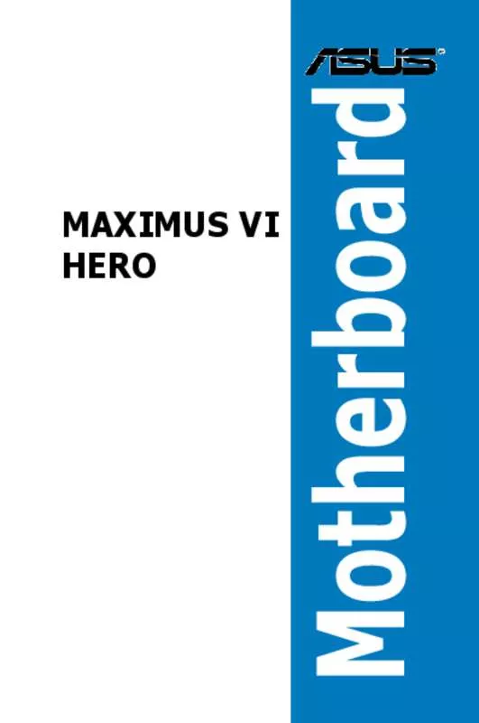 Mode d'emploi ASUS MAXIMUS VI HERO-C2