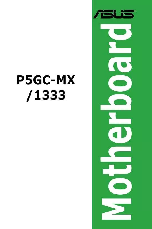 Mode d'emploi ASUS P5GC-MX 1333