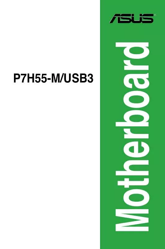 Mode d'emploi ASUS P7H55-M USB3