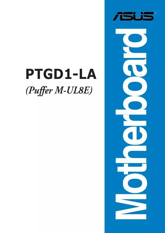 Mode d'emploi ASUS PTGD1-LA PUFFER M-UL8E