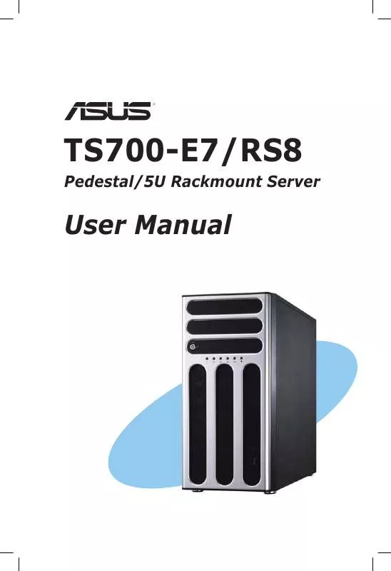 Mode d'emploi ASUS TS700-E7/RS8