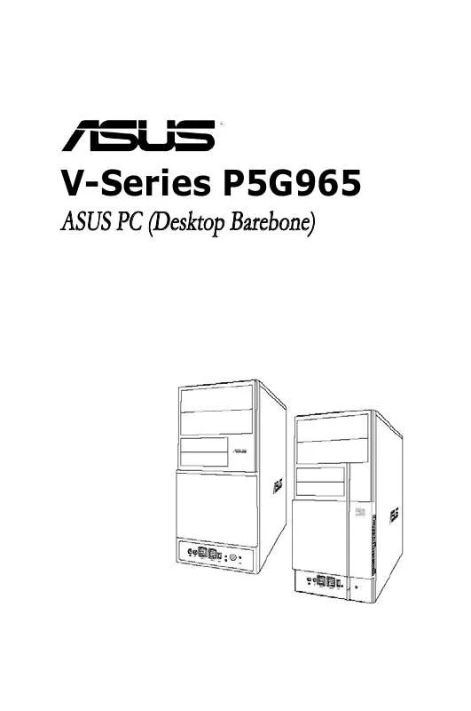 Mode d'emploi ASUS V2-P5G965