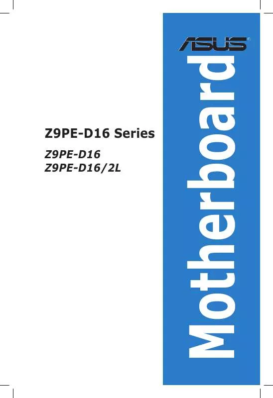 Mode d'emploi ASUS Z9PE-D16/2L
