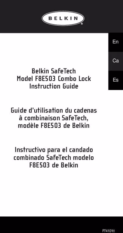 Mode d'emploi BELKIN F8E503