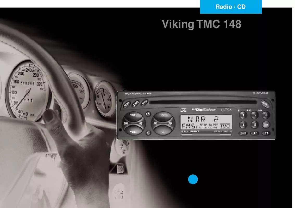 Mode d'emploi BLAUPUNKT VIKING TMC 148 GB