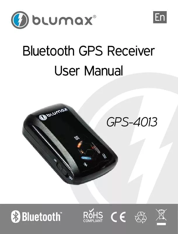 Mode d'emploi BLUMAX GPS-4013
