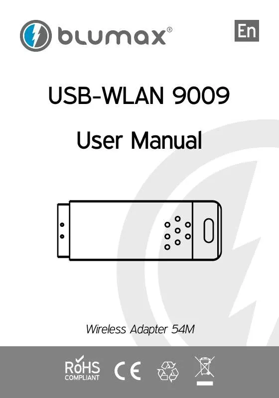 Mode d'emploi BLUMAX USB-WLAN 9009