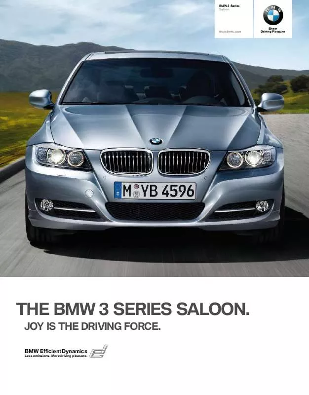 Mode d'emploi BMW 318