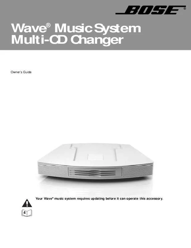 Mode d'emploi BOSE WAVE MUSIC SYSTEM MULTI-CD CHANGER