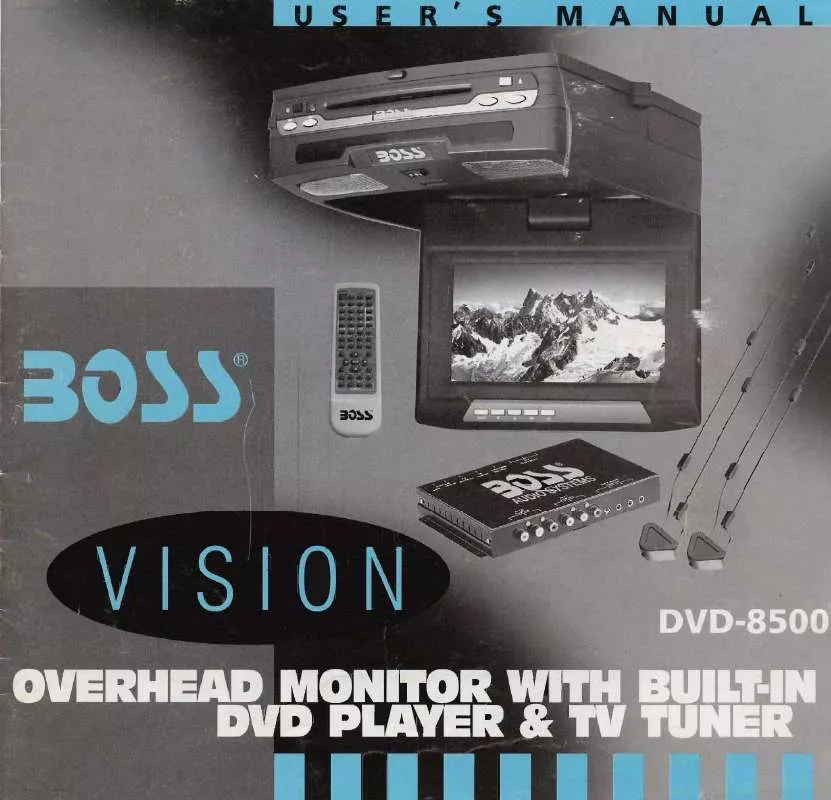 Mode d'emploi BOSS DVD-8500