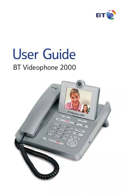 Mode d'emploi BT VIDEOPHONE 2000