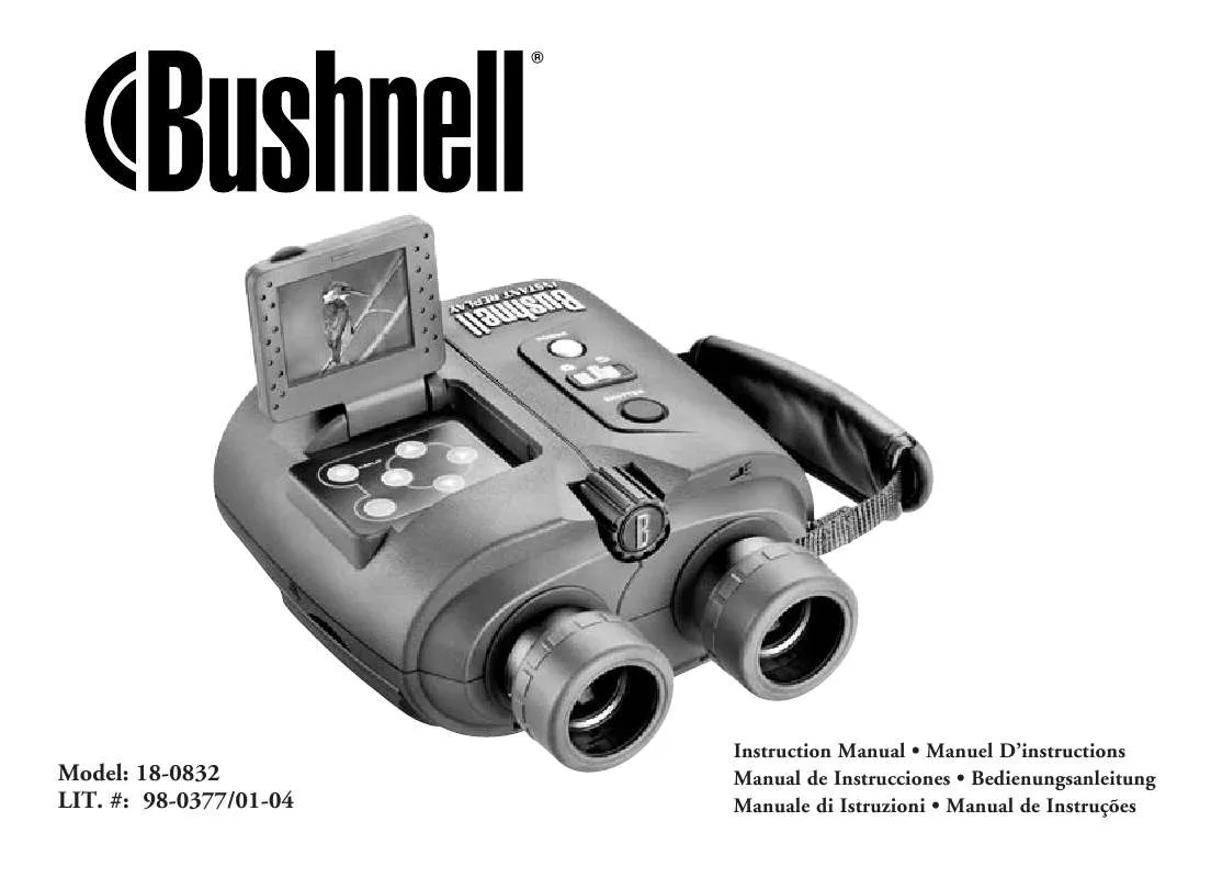 Mode d'emploi BUSHNELL INSTANT REPLAY 18-0832