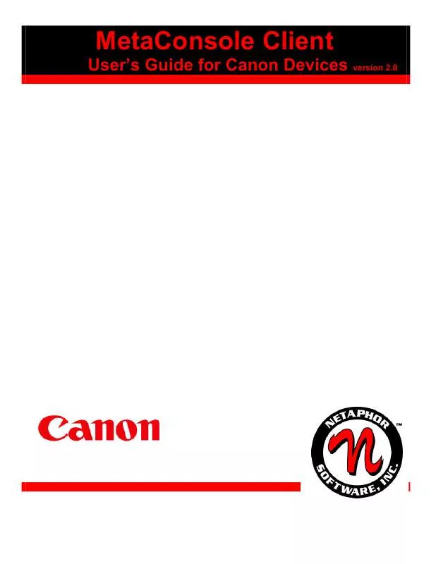 Mode d'emploi CANON IR200L