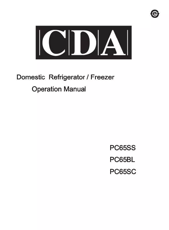 Mode d'emploi CDA PC65
