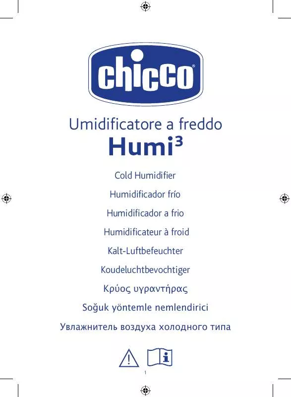 Mode d'emploi CHICCO COLD HUMIDIFIER