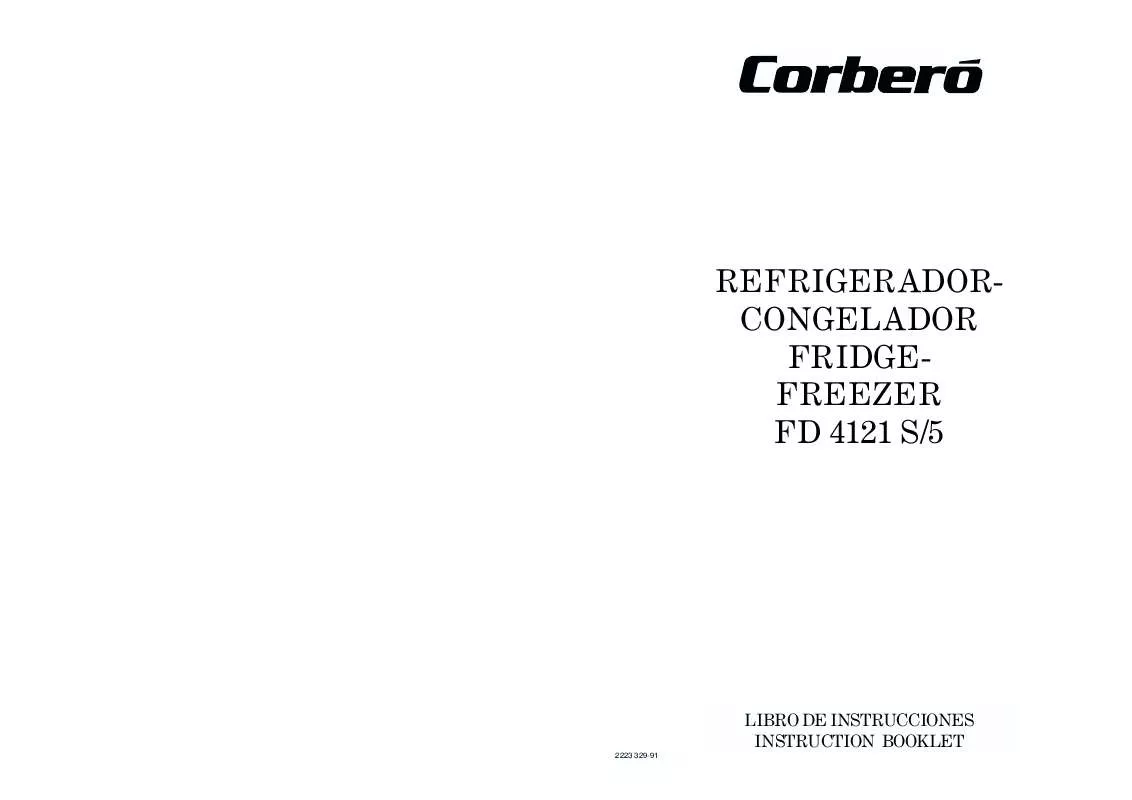Mode d'emploi CORBERO FD4121S/5