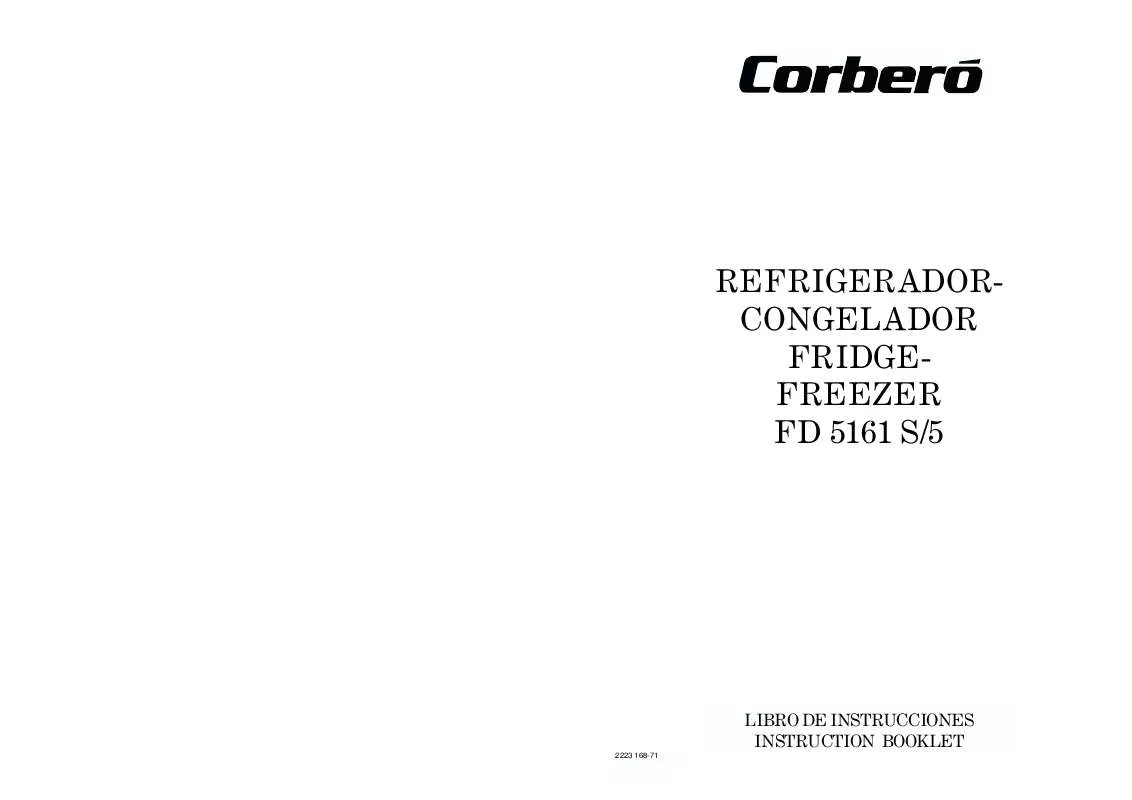 Mode d'emploi CORBERO FD5161S/5