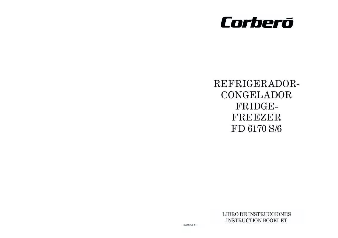 Mode d'emploi CORBERO FD6170S/6