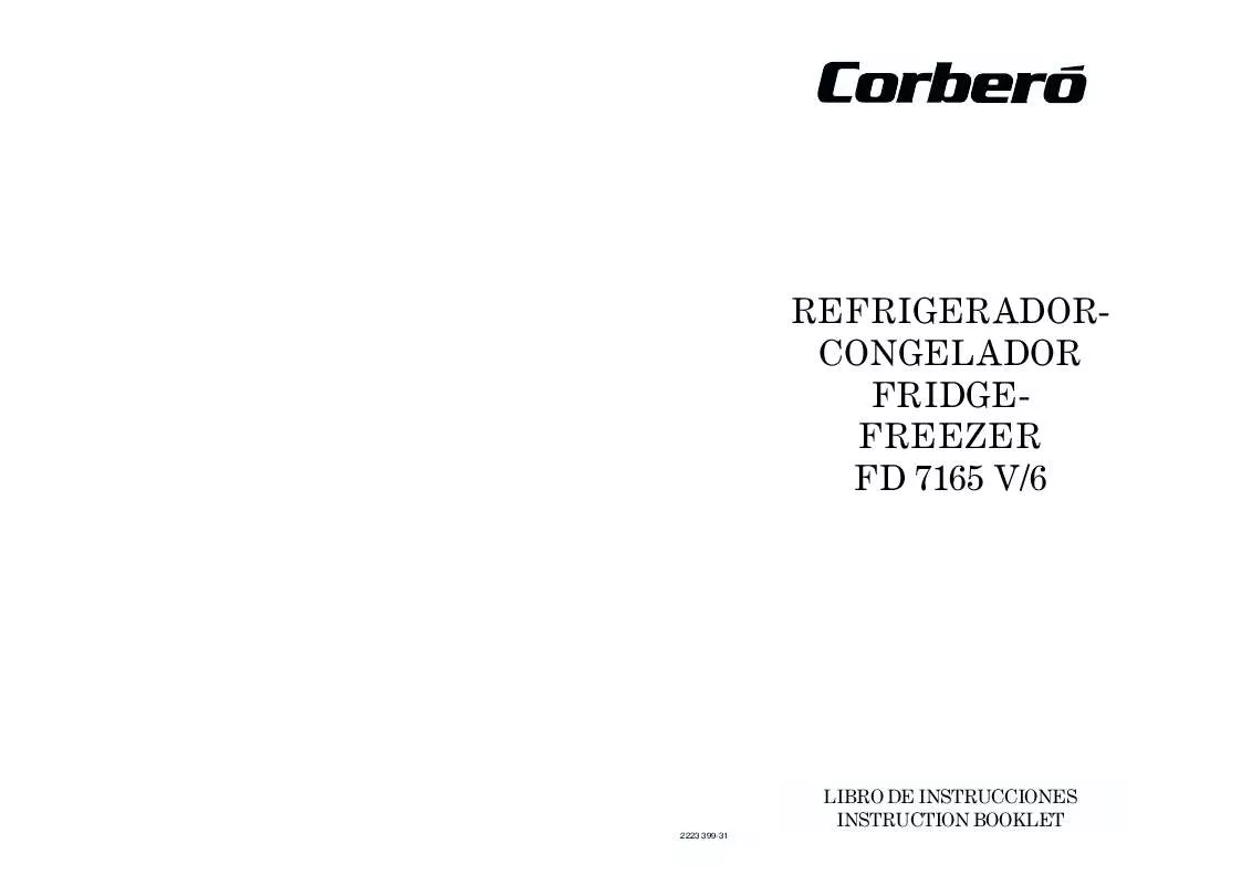 Mode d'emploi CORBERO FD7165V/6: