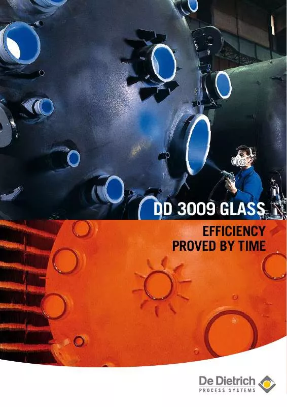 Mode d'emploi DE DIETRICH DD 3009 GLASS