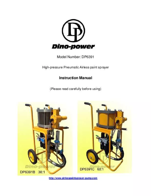 Mode d'emploi DINO-POWER DP6391