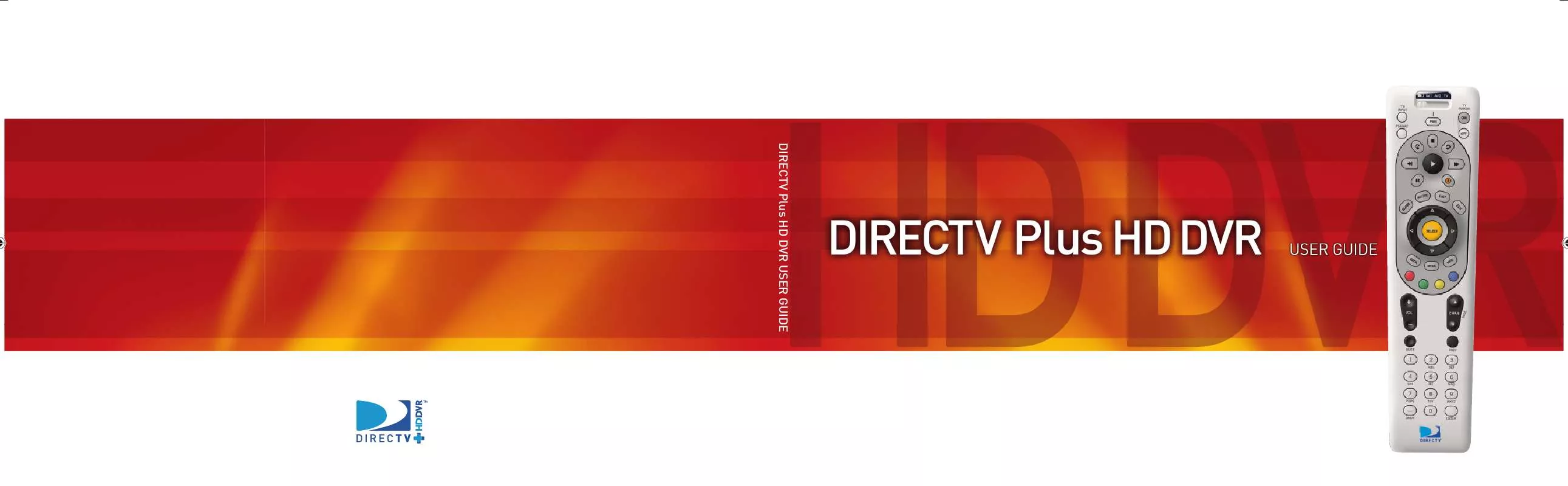 Mode d'emploi DIRECTV DIRECTV PLUS HD DVR